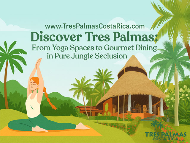 Discover Tres Palmas: From Yoga Spaces to Gourmet Dining in Pure Jungle Seclusion